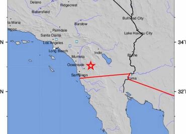 SRE pide contactar a Consulado ante sismo de 5.1 en California; no reportan mexicanos heridos