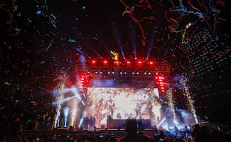 Reforma se llena de música electrónica con más de 250 mil asistentes; Brugada desea amor y bienestar para 2026