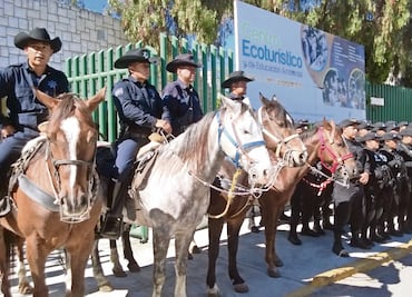 Con Policía Agreste refuerzan seguridad en Sierra de Guadalupe