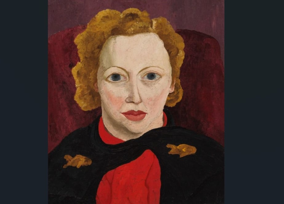 Un retrato de Antonia White hecho por Cedric Morris en 1936. © National Portrait Gallery