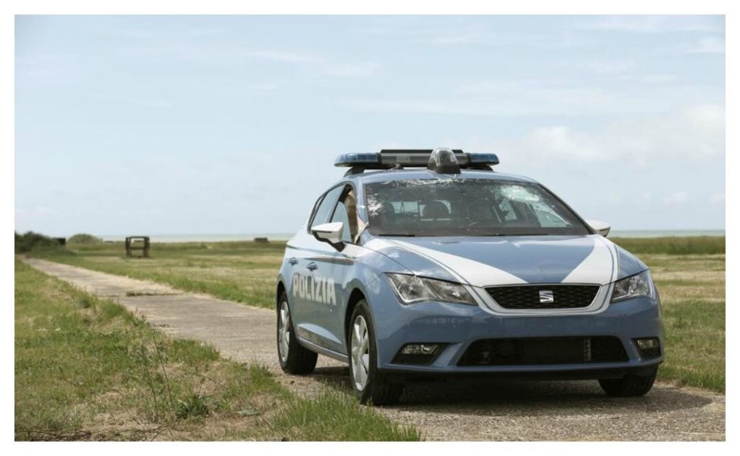 El León de la policía italiana