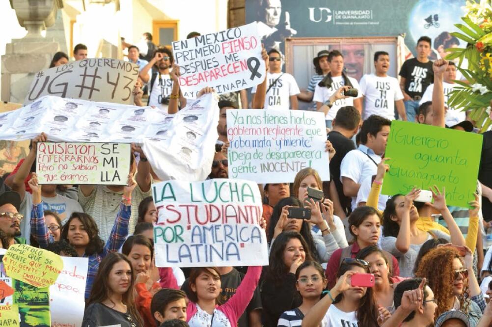 Desde que se dio a conocer la muerte de Ricardo de Jesús Esparza, la comunidad estudiantil de la Universidad de Guadalajara ha realizado protestas para exigir justicia (ARCHIVO EL UNIVERSAL)