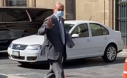 AMLO se reúne en Palacio Nacional con Carlos Slim y expresidentes de Iberoamérica 