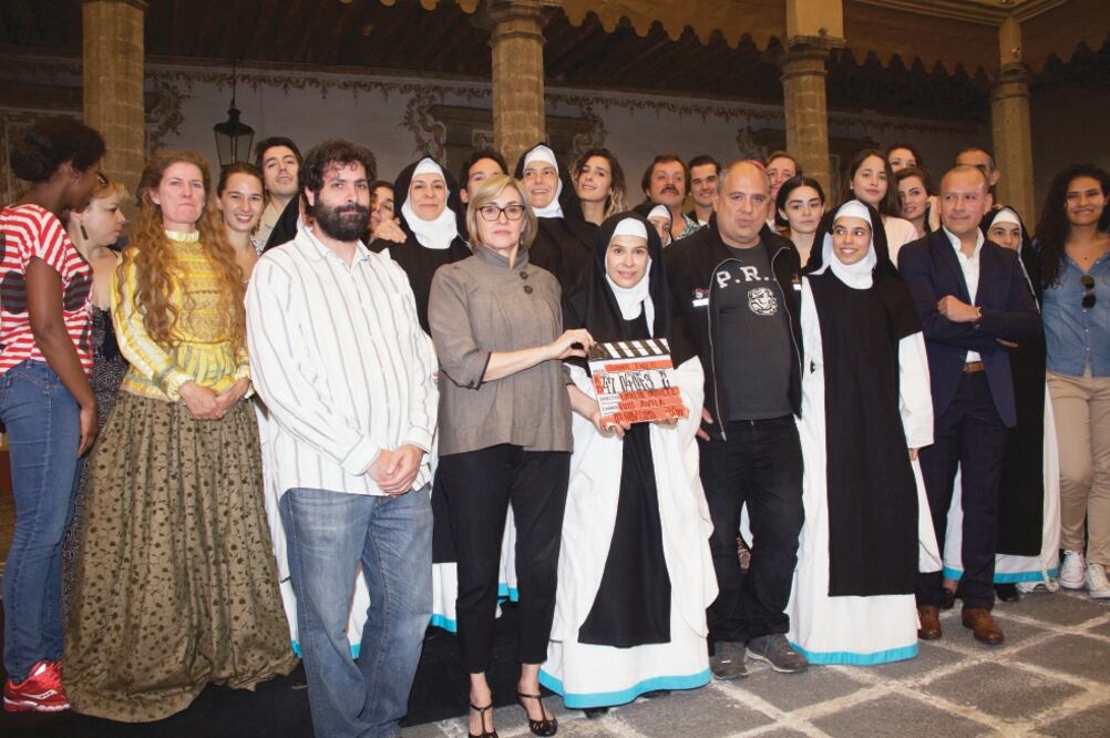 El claquetazo de la serie se dio el pasado 4 de noviembre, en una de las locaciones. CORTESÍA