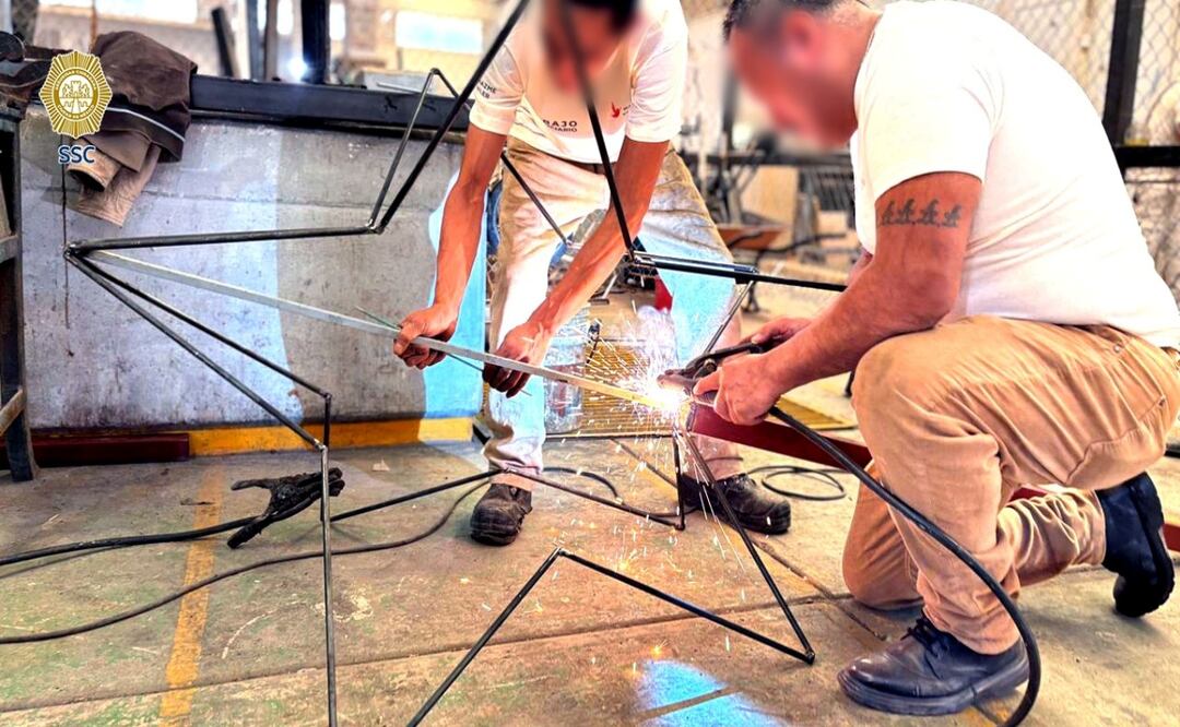 Instalarán Árbol de Navidad monumental en la Glorieta de los Insurgentes; personas privadas de la libertad estarán a cargo de la estructura. Foto: Especial