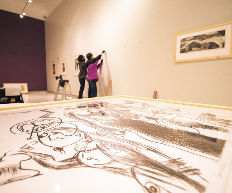 Stree Drishti: mu jeres grabadoras de la India, exposición en el Musa. CORTESÍA. CULTURA UDEG