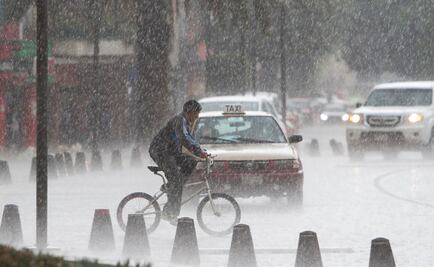Meteorológico prevé martes con lluvia y granizo en CDMX