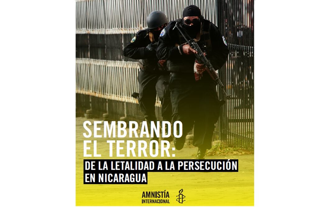Portada del informe que Amnistía Internacional (AI), la institución mundial independiente de defensa de los derechos humanos, da a conocer hoy en Madrid. (Informe AI) Foto: tomada del informe de Amnistía Internacional.