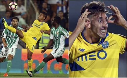 Videos. Porto abre temporada con golazos de "Tecatito" y Herrera