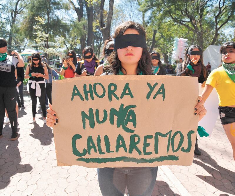 Las protestas contra la violencia de género son una señal, para que a los jueces “les tiemble un poquito la mano”, opina la activista. Foto: FERNANDO CAMACHO. EL UNIVERSAL