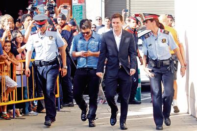 La Fiscalía no apelará la sentencia contra Leo Messi