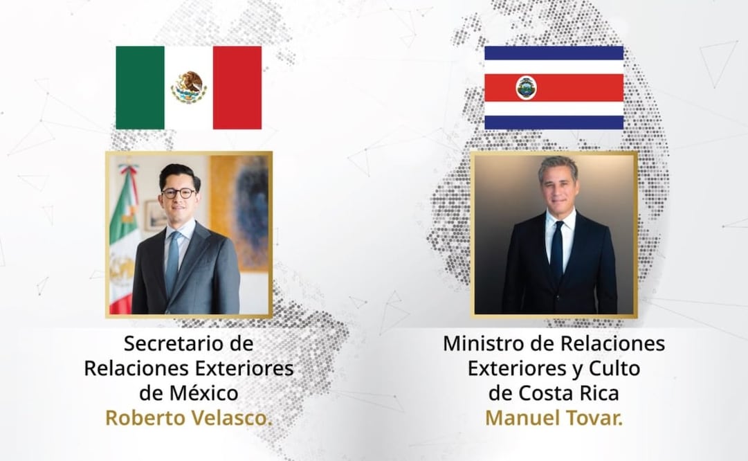 Canciller Velasco fortalece relaciones con Costa Rica (11/05/2026). Foto: Especial
