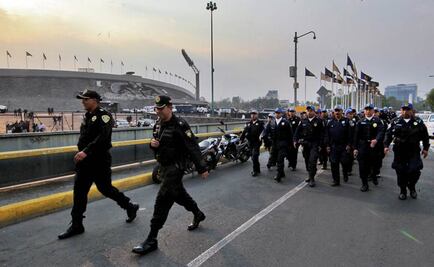 Más de 2 mil policías resguardarán partido en CU