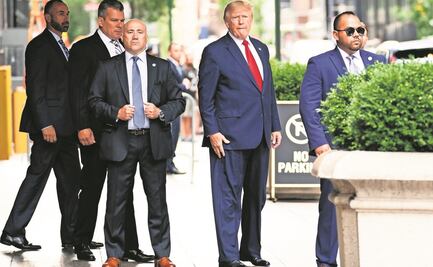 Trump, incendiario: denuncia siembra y rechaza declarar