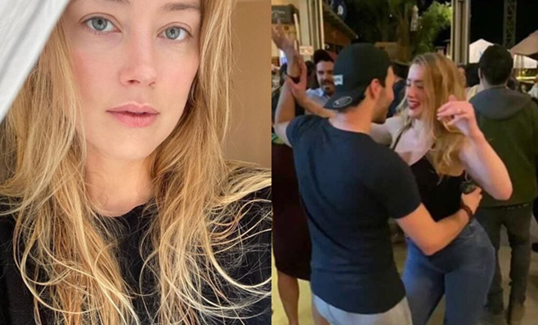 Foto: Instagram amber Heard y captura de pantalla Tiktok.