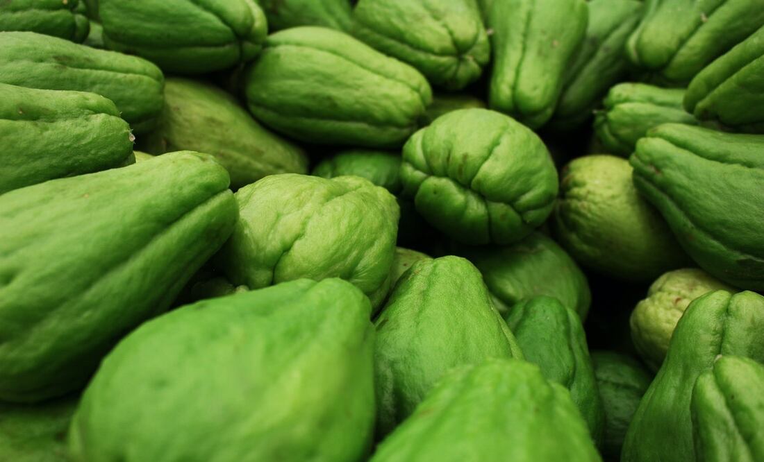 El chayote no contiene grasa, una de las buenas razones para comerlo / Foto: Pexels