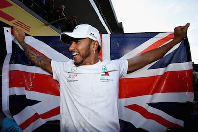 Enrique Peña Nieto felicita a Lewis Hamilton por su pentacampeonato
