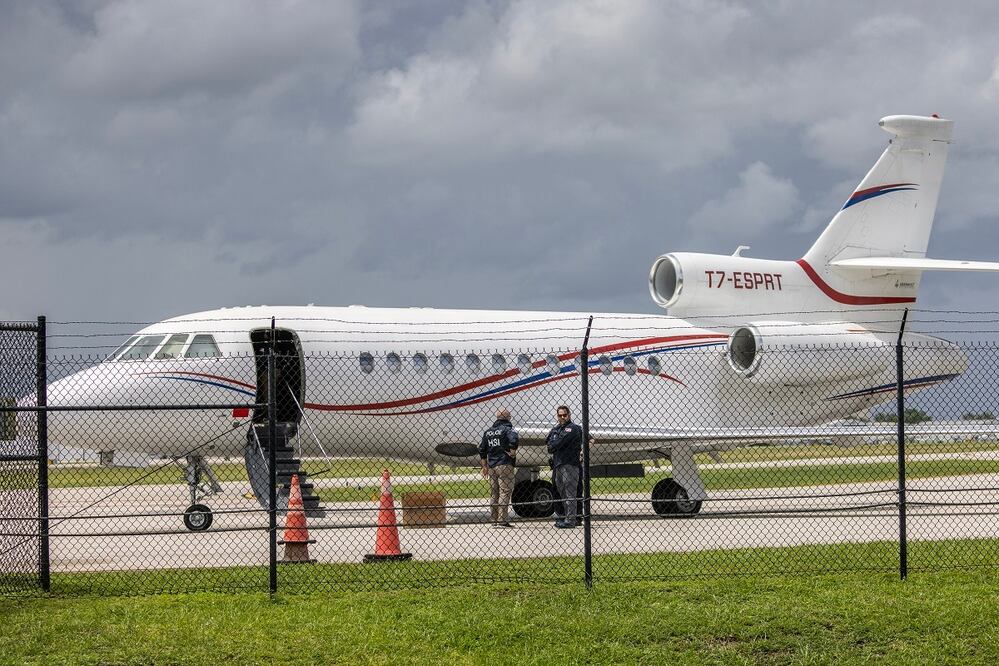 El pasado 2 de septiembre, el Departamento de Justicia de Estados Unidos informó de la confiscación del avión oficial de Maduro en una operación que realizó en República Dominicana. FOTO: EFE/Archivo