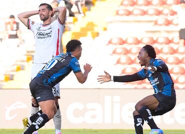Querétaro le arrebata el triunfo al Atlas; empataron en el último minuto