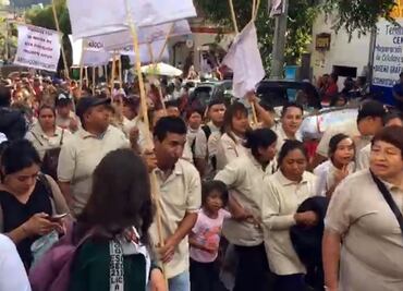 Protestan contra candidata de Morena para alcaldía de Cuajimalpa