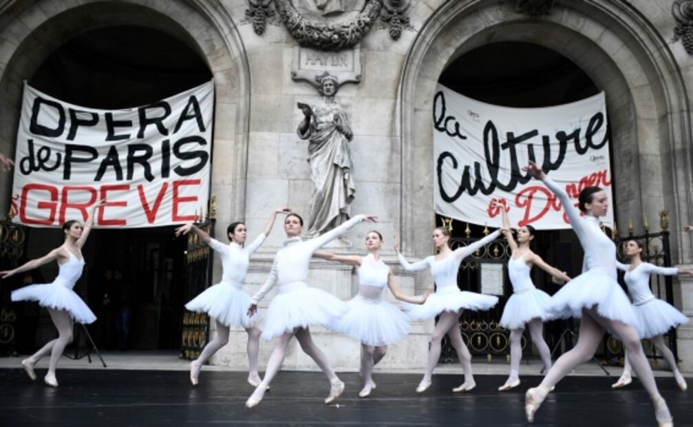 Ópera de París se mantiene en huelga