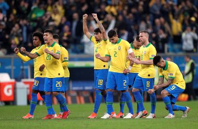 Sufriendo en penaltis, Brasil clasificó a Semifinales de la Copa América