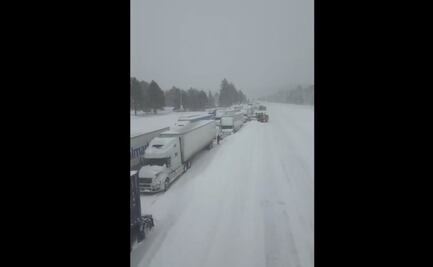 VIDEOS: Tormenta de nieve azota al norte de California; mientras México sufre ola de calor