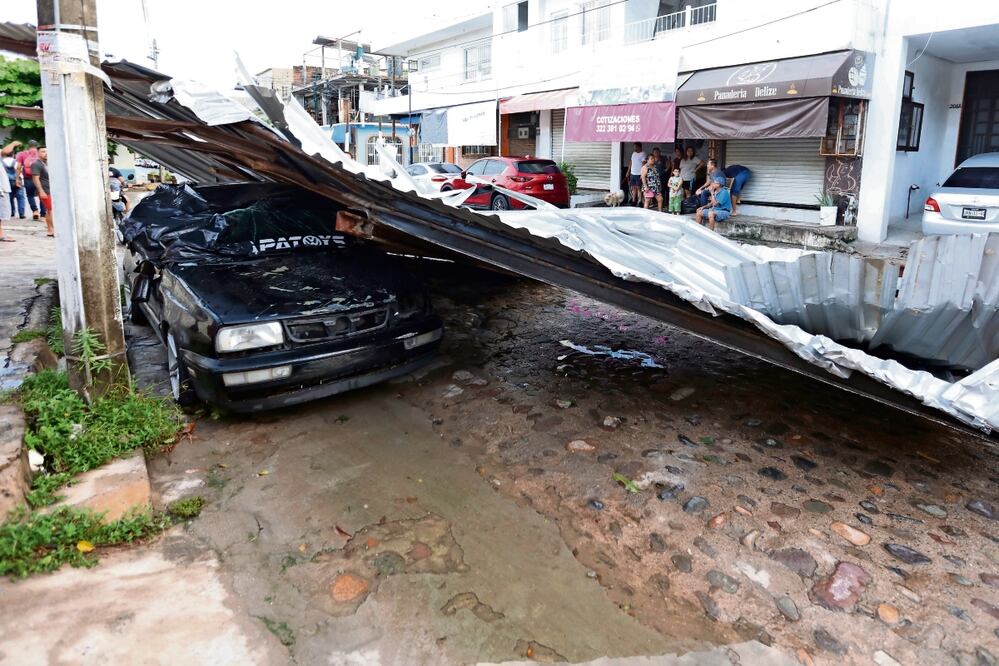 Huracán Lidia  dejó a su paso tres muertos y daños en tres entidades del país. Foto: archivo/EL UNIVERSAL
