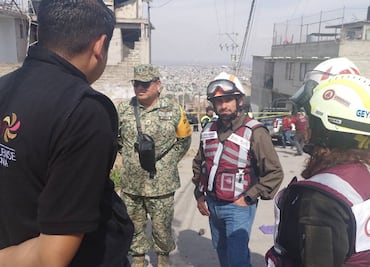 Gobierno federal y del Edomex apoyan a familias afectadas por explosión en Chimalhuacán; fuego, provocado por acumulación de gas
