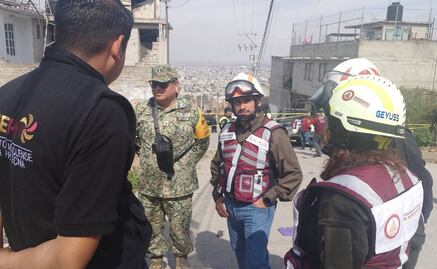 Gobierno federal y del Edomex apoyan a familias afectadas por explosión en Chimalhuacán; fuego, provocado por acumulación de gas