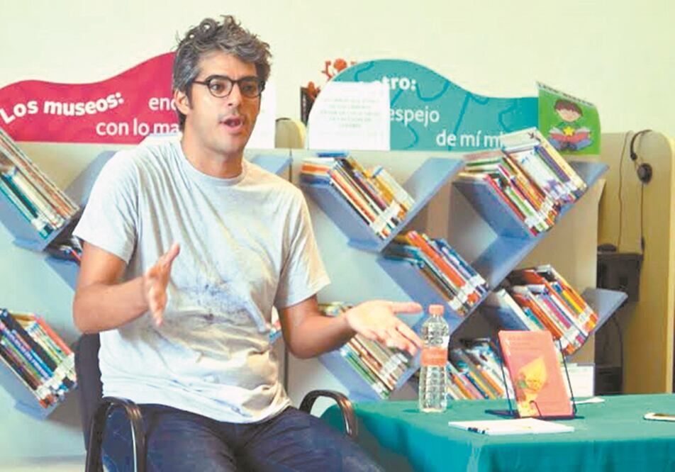 Emiliano Becerril, editor de Elefanta, que publicó en 2012 Los memorables, novela de Jorge. Foto: ESPECIAL