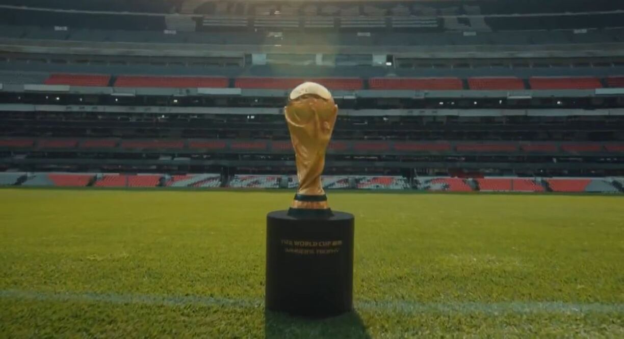 La Copa del Mundo en el estadio Banorte / Foto: Captura de pantalla