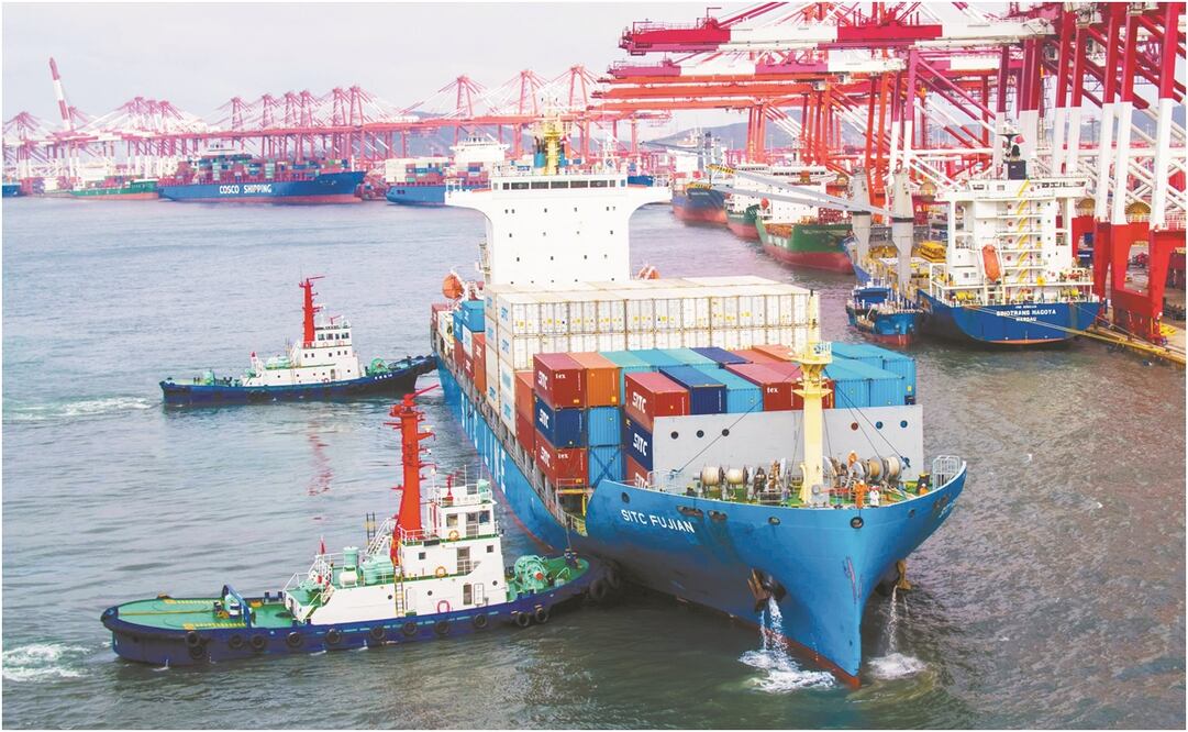 En enero continuó la tendencia por la cual en 2023, por primera vez en dos décadas, el intercambio de bienes y servicios de Estados Unidos con México fue mayor que ese comercio con China. Foto: AFP