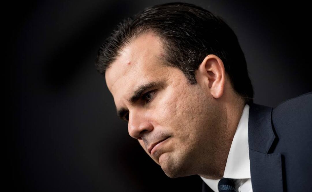 El gobernador Ricardo Rosselló (Foto: AFP)