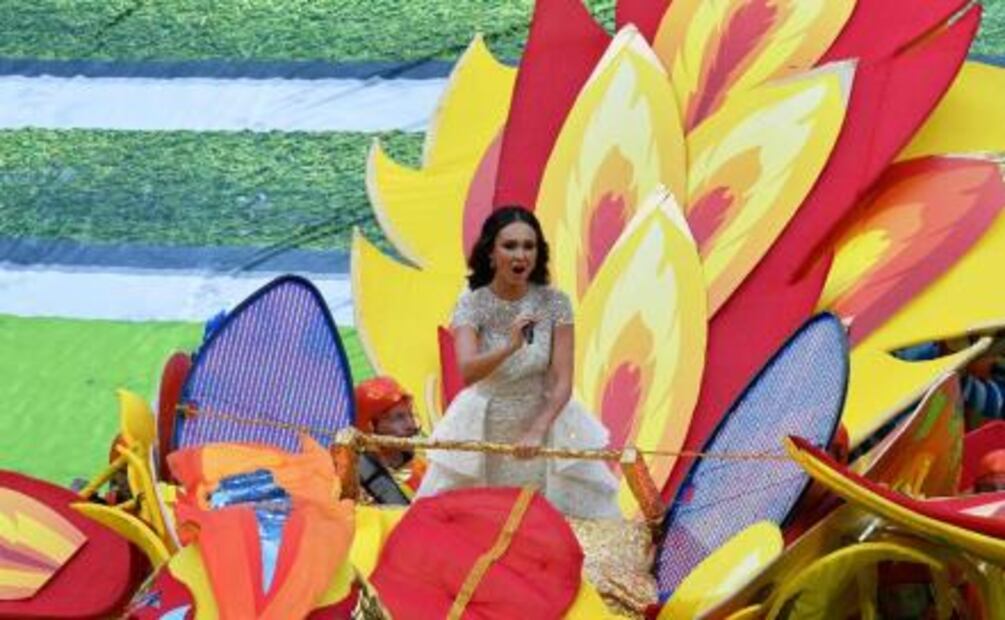 Así fue la ceremonia inaugural de Rusia 2018