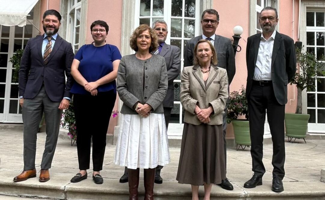 Delphine Borione, embajadora de Francia en México, recibió a Rosaura Ruiz. Foto: X @delphborione
