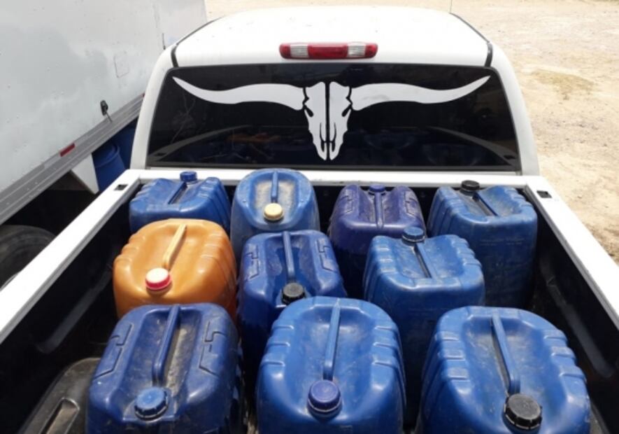 Recuperan más de mil litros de “huachicol” en el Istmo