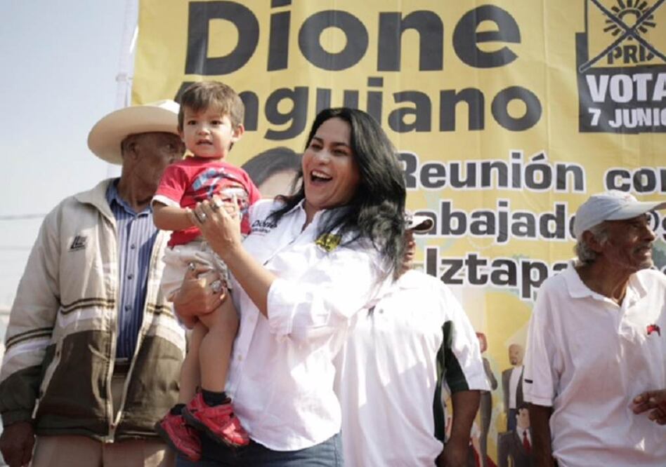 Dione Anguiano Flores mantienen la primera posición en intención de voto en la elección de delegado