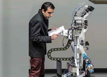 Mexican expert designs high-level service robots
