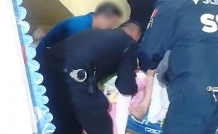 Policías de la SSC ayudan en el nacimiento de una bebé en domicilio de Tláhuac