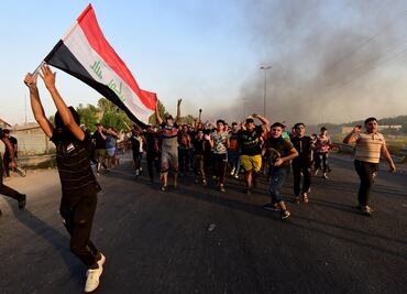 Protestas en Bagdad dejan 20 muertos y más de mil heridos