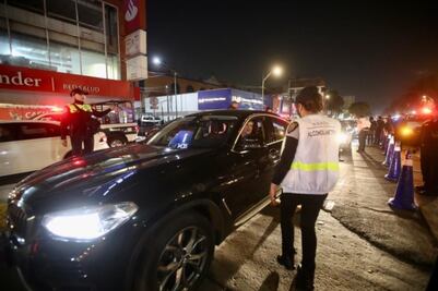 Cayeron al "torito" 122 conductores este 15 de septiembre 2023