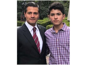 Peña Nieto felicita por su cumpleaños a su hijo Diego