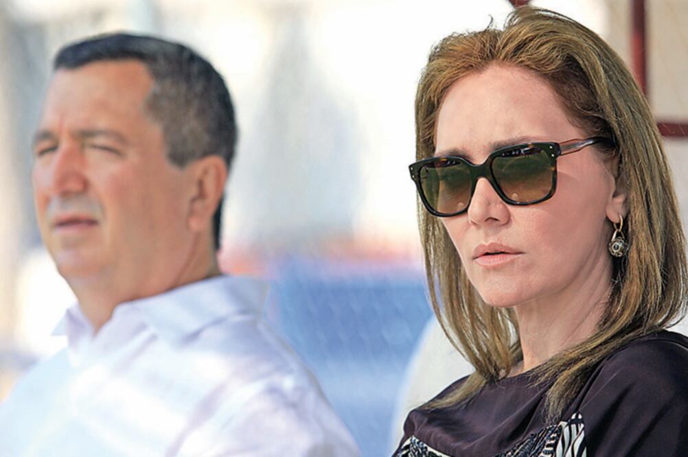 Jorge Vergara y Angélica Fuentes se casaron en mayo de 2008 (ARCHIVO EL UNIVERSAL)