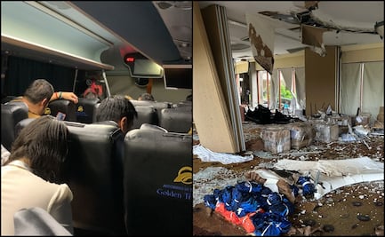 “Todos vivimos nuestra propia pesadilla”: Así 13 periodistas atrapados en un autobús se salvaron de la furia de “Otis”