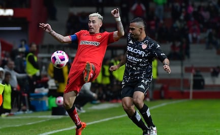 Toluca rescata el empate con un hombre menos; también expulsaron a Cristante