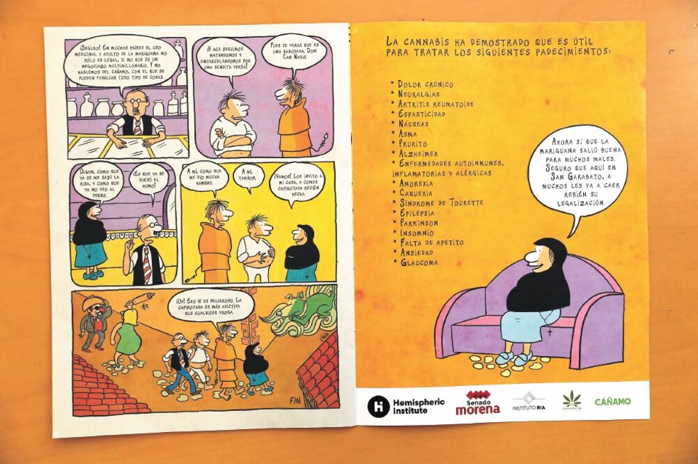 Mariguana para principiantes “invita a la sociedad a conocer una planta que ha acompañado a la humanidad por milenios”. Foto: JUAN BOITES. EL UNIVERSAL