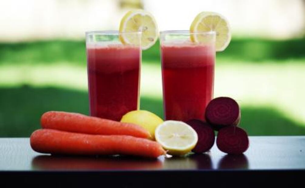 Jugos para combatir la anemia