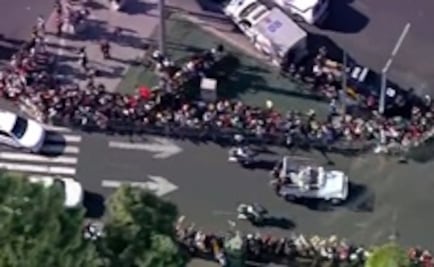 Se dirige el Papa Francisco a la Basílica