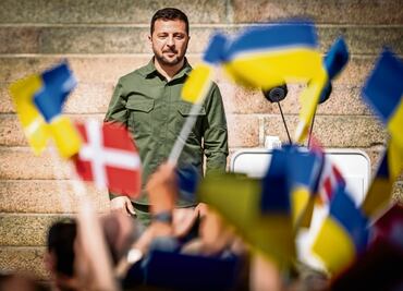 Zelensky agradece a Europa envío de cazas F-16